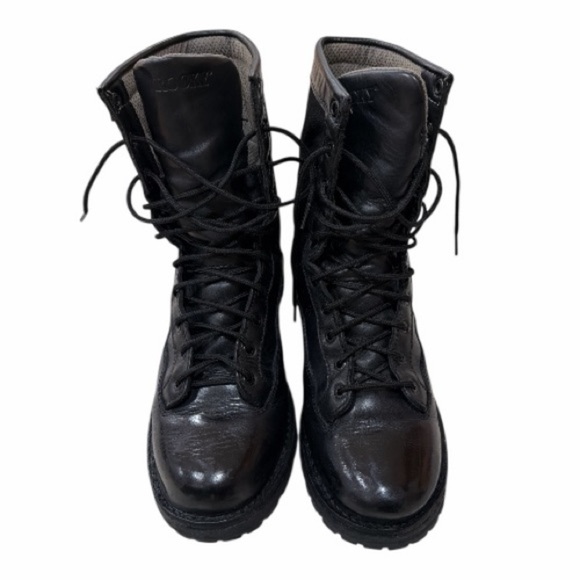 Rocky Portland lace to Toe Black Public Service Waterproof Boots Size 9.5 main image 6